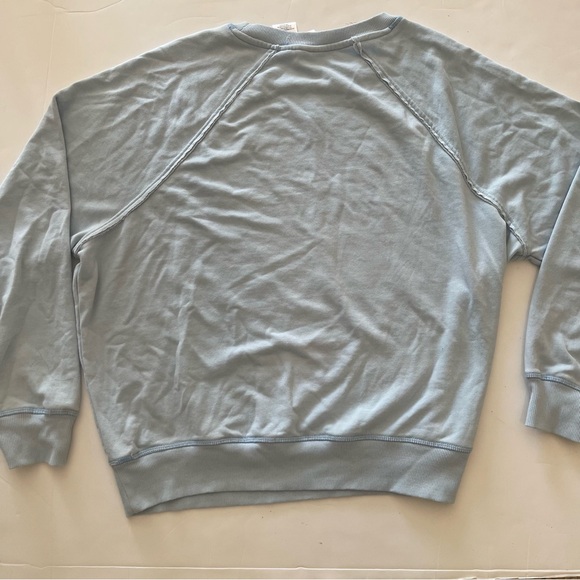 Carebears Blue Embroidered Crewneck Kids Sweater - Picture 4 of 6